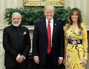 modi meets trump